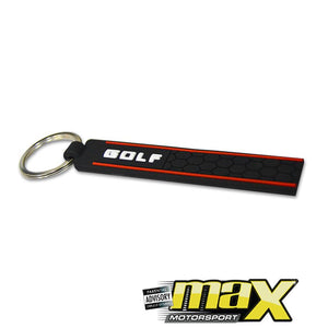 Universal VW Golf Rubber Key Ring maxmotorsports