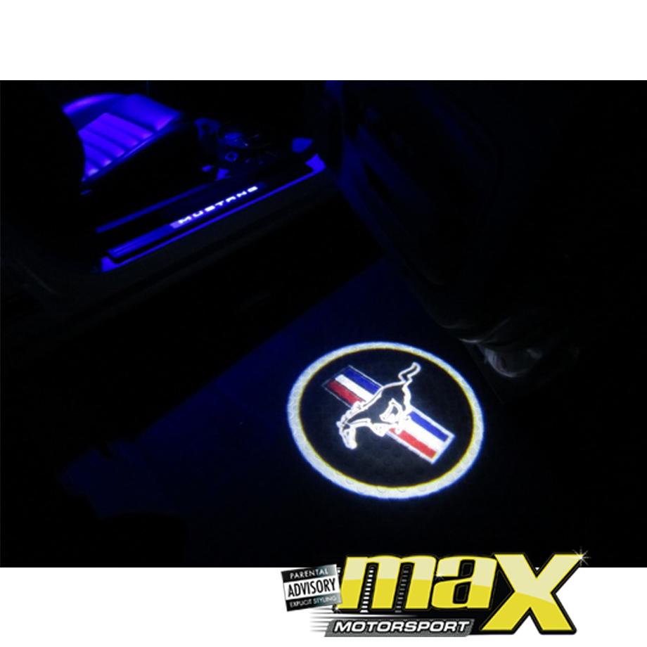 Universal Wireless Logo Shadow Lights - Mustang maxmotorsports