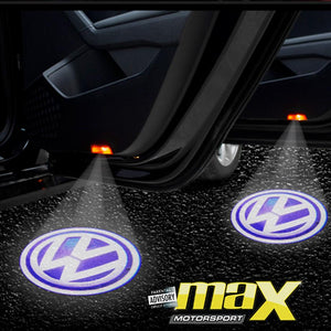 VW - Plug & Play Shadow Lights With VW Logo maxmotorsports