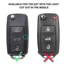 Load image into Gallery viewer, VW 3-Button Conversion Blank Switch Blade Key Max Motorsport
