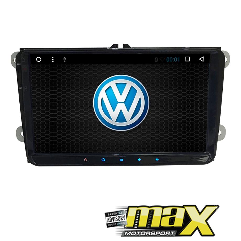 VW 9" Android Double Din Multimedia Player With Canbus maxmotorsports