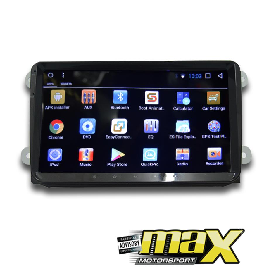 VW 9" Android Double Din Multimedia Player With Canbus maxmotorsports