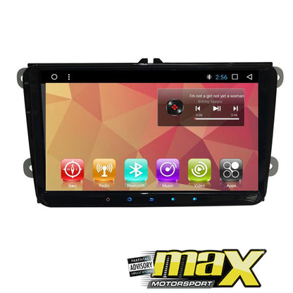 VW 9" Android Double Din Multimedia Player With Canbus maxmotorsports