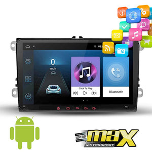 VW 9" Android Double Din Multimedia Player With Canbus maxmotorsports