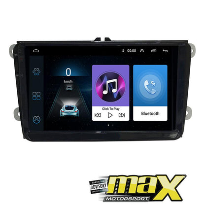 VW 9 Inch Double Din Multimedia Player With Canbus Max Motorsport