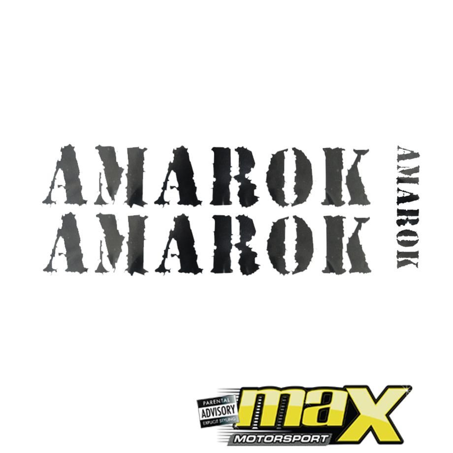 VW Amarok Sticker Kit maxmotorsports