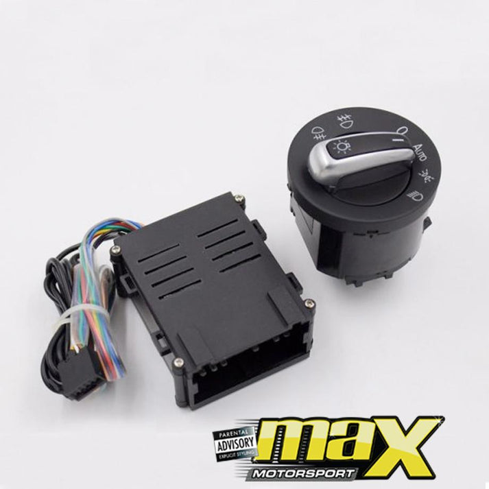 Suitable To Fit VW Auto Headlight Switch Kit Max Motorsport