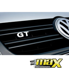 Load image into Gallery viewer, VW GT Chrome Grille Badge Max Motorsport
