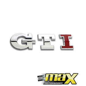VW GTI Badge maxmotorsports