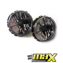 Load image into Gallery viewer, VW Golf 1 Crystal Cross Smoked Headlights (Outers) maxmotorsports
