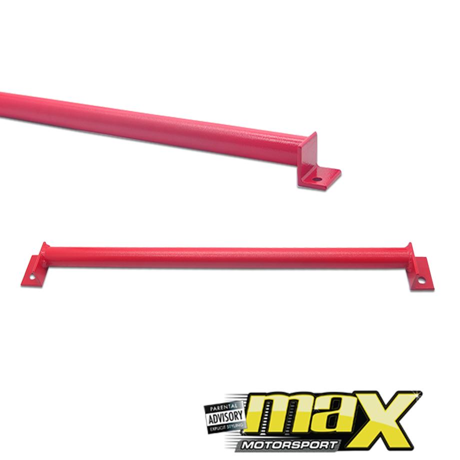 VW Golf 1 Lower Strut Bar- Red maxmotorsports