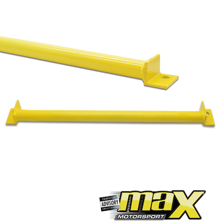 VW Golf 1 Lower Strut Bar- Yellow maxmotorsports