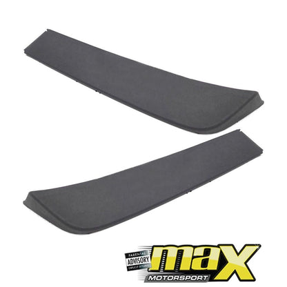 VW Golf 1 Plastic 2pc Old School Chin Spoiler maxmotorsports