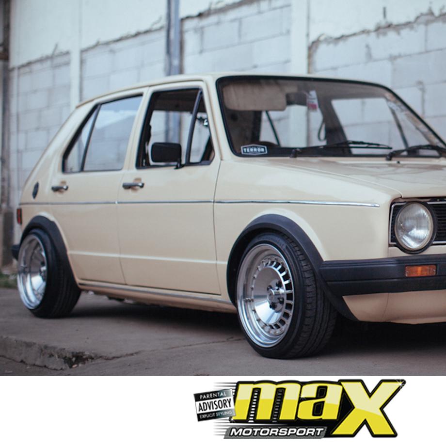 VW Golf 1 Plastic Old Skool Wheel Arches maxmotorsports