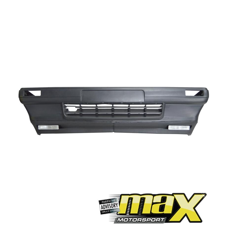 VW Golf 1 Velociti Style Plastic Front Bumper includes Fogs maxmotorsports