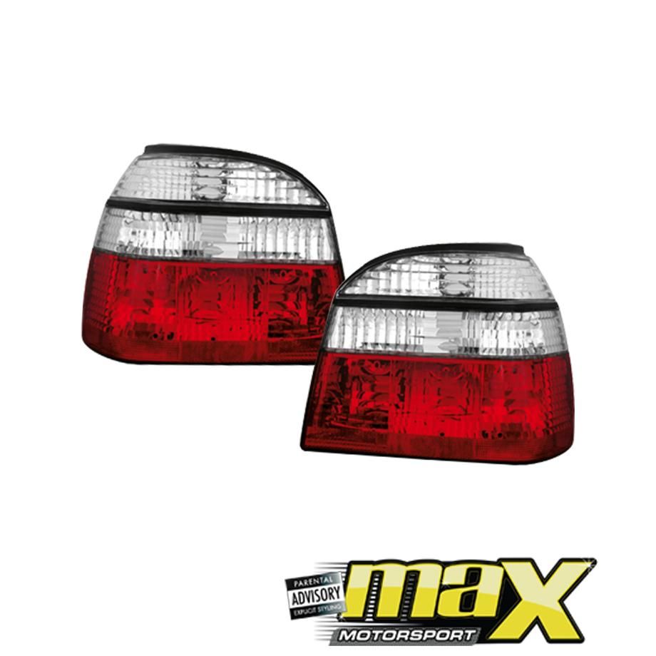 VW Golf 3 - Diamond Crystal Tail Lights maxmotorsports