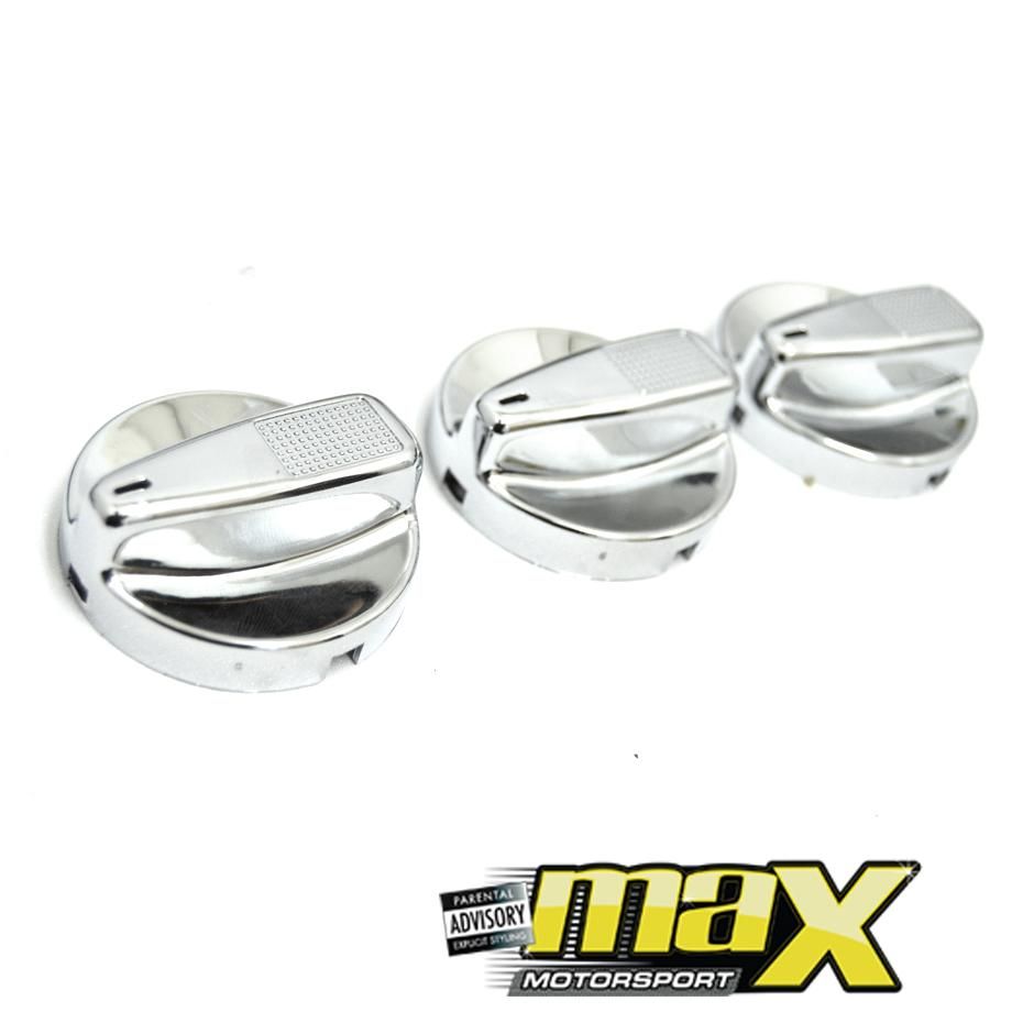 Suitable To Fit - VW Golf 3/ Jetta 3 Chrome Fan Switch (3 Piece) – Max ...