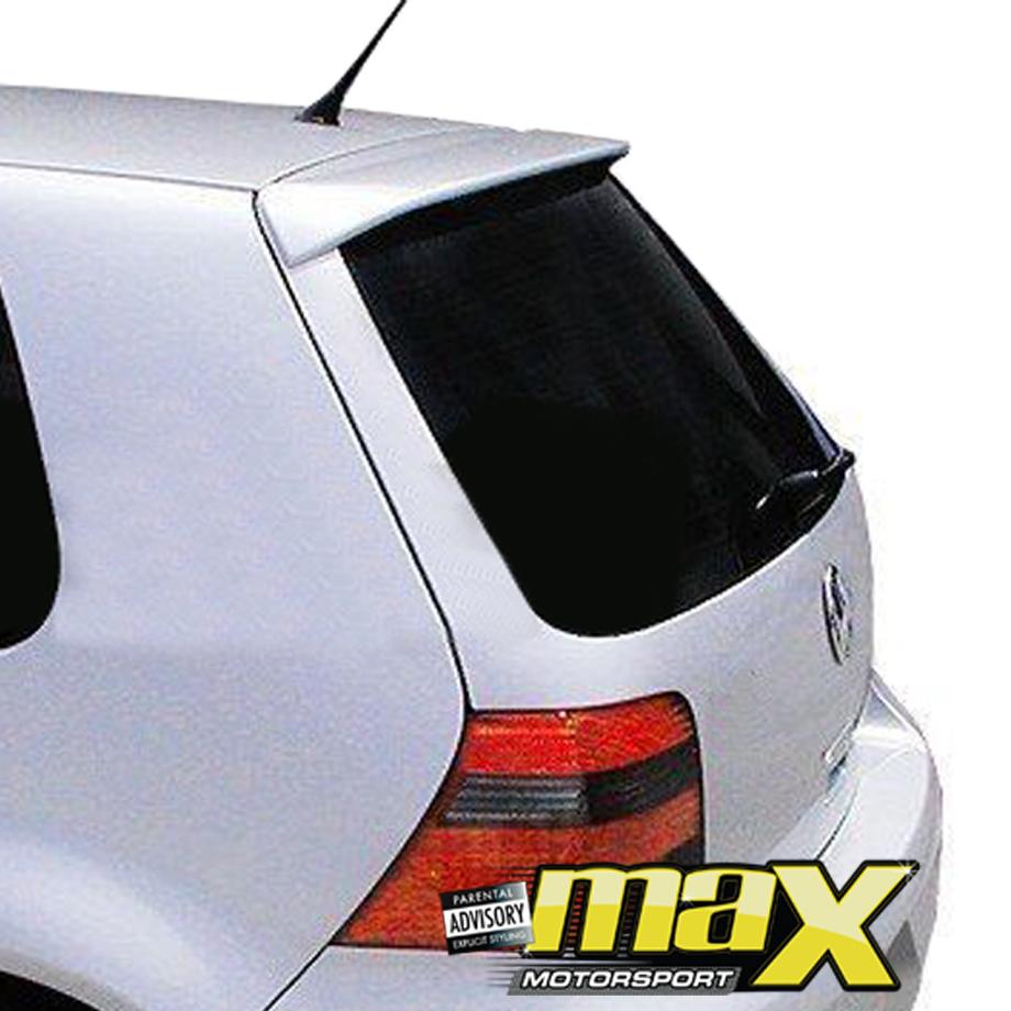 VW Golf 4 Fibreglass Roof Spoiler maxmotorsports