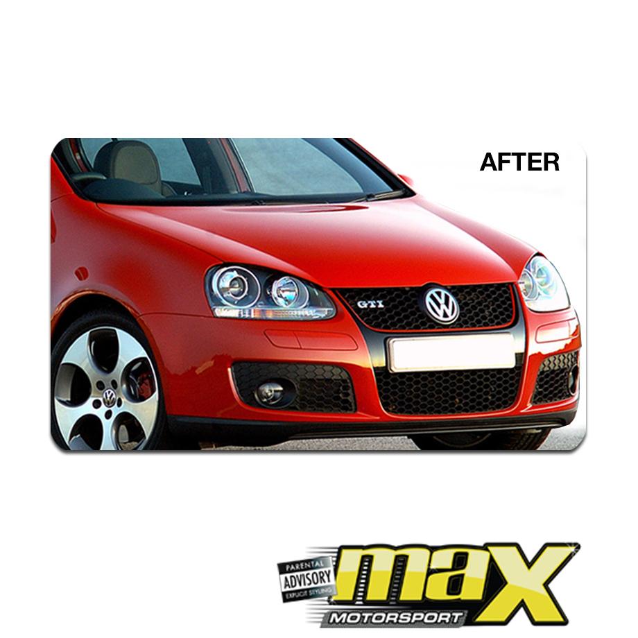 VW Golf 5 GTI Plastic Front Bumper Upgrade maxmotorsports