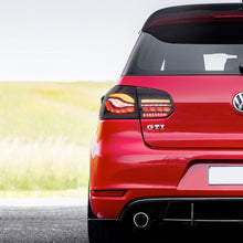 Load image into Gallery viewer, VW Golf 6 CS Style OLED Sequential Smoked Black Taillights Max Motorsport
