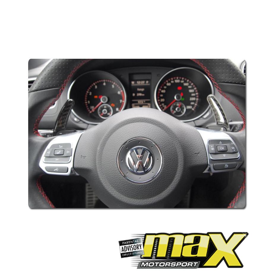 VW Golf 6 DSG Paddle Shift Extensions (Carbon Look) maxmotorsports