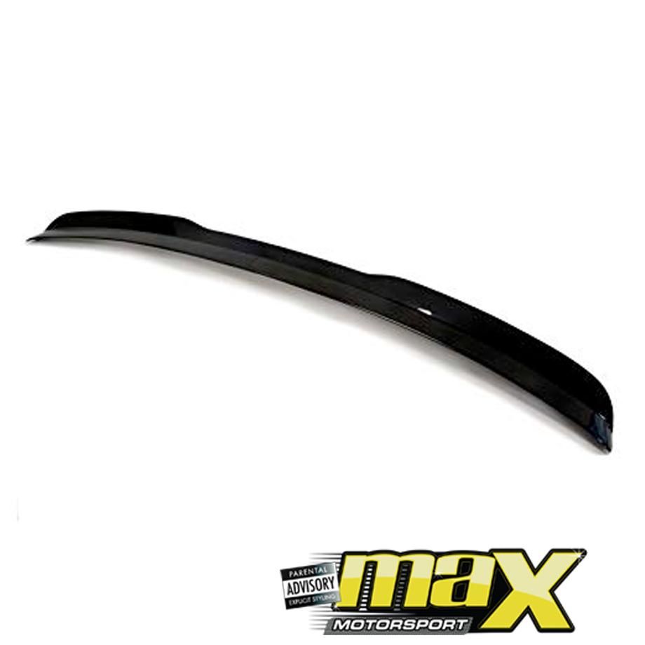 VW Golf 6 GTI Gloss Black Plastic Roof Spoiler Extensions maxmotorsports