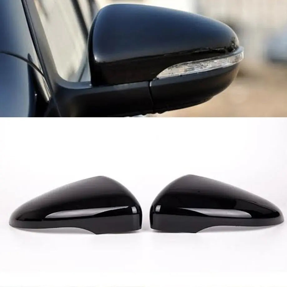 VW Golf 6 Gloss Black Clip On Mirror Covers Max Motorsport