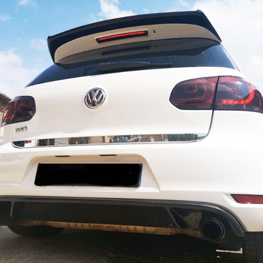 VW Golf 6 Osir Style Gloss Black Roof Spoiler Max Motorsport