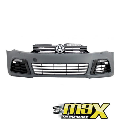 VW Golf 6 R20 Style Plastic Front Bumper Upgrade maxmotorsports