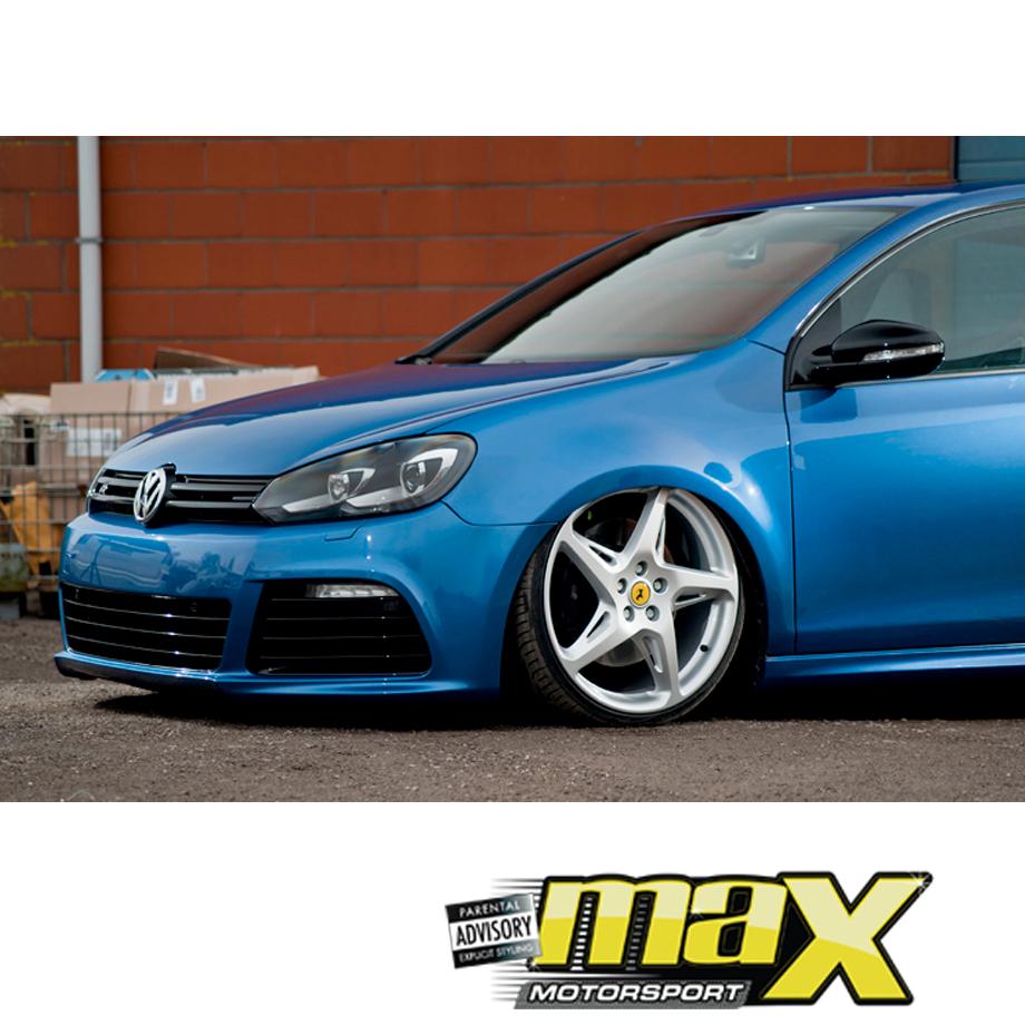 VW Golf 6 R20 Style Plastic Front Bumper Upgrade maxmotorsports