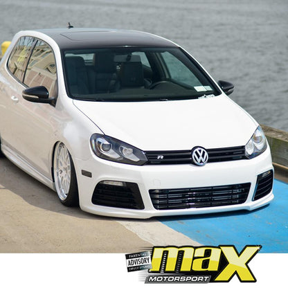 VW Golf 6 R20 Style Plastic Front Bumper Upgrade maxmotorsports