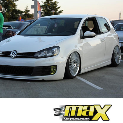 VW Golf 6 R20 Style Plastic Side Skirts maxmotorsports