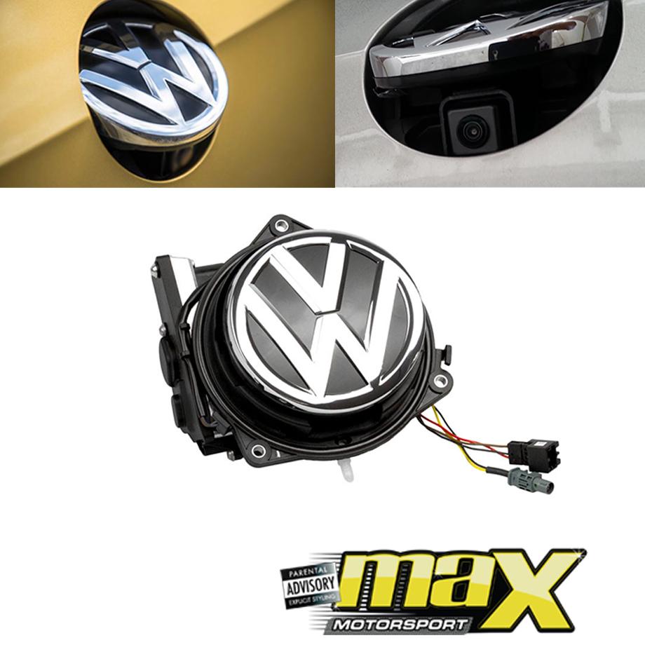 VW Golf 6 Rear Emblem Reverse Camera Kit maxmotorsports