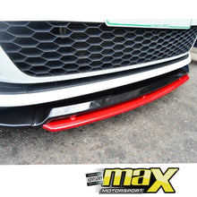 Load image into Gallery viewer, VW Golf 7 / 7.5  GTI Gloss Black Maxton Style Plastic Front Spoiler maxmotorsports
