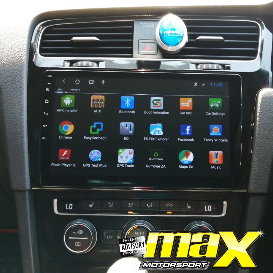 VW Golf 7 - 9 Inch Android Double Din Multimedia Player With Canbus maxmotorsports