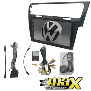 VW Golf 7 - 9 Inch Android Double Din Multimedia Player With Canbus maxmotorsports
