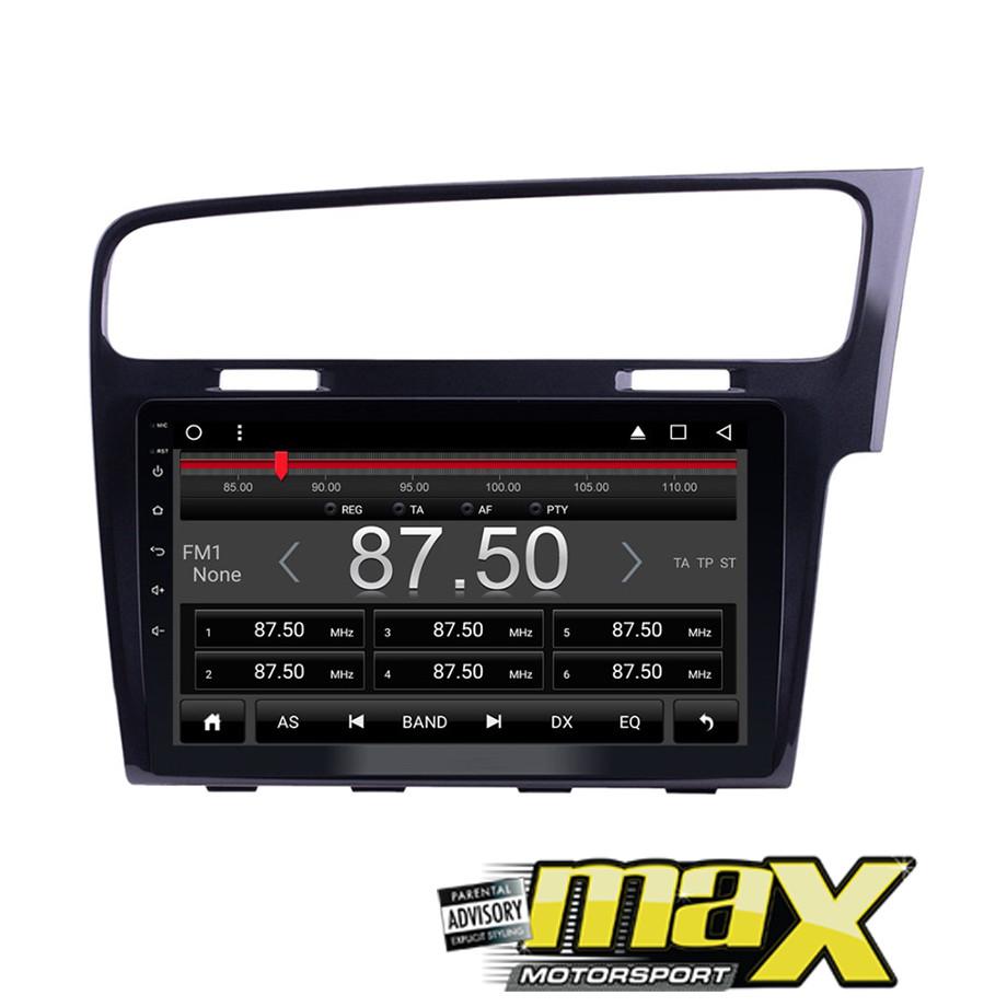 VW Golf 7 - 9 Inch Android Double Din Multimedia Player With Canbus maxmotorsports