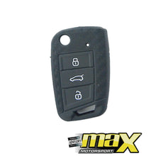 Load image into Gallery viewer, VW Golf 7 / New Polo 6 Soft Carbon Silicone Key Cover maxmotorsports
