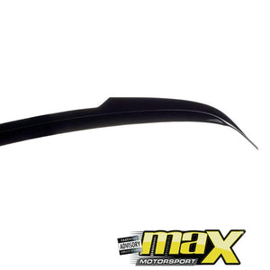 VW Golf 7 GTI / R Maxton Style Gloss Black Roof Spoiler Extension Max Motorsport