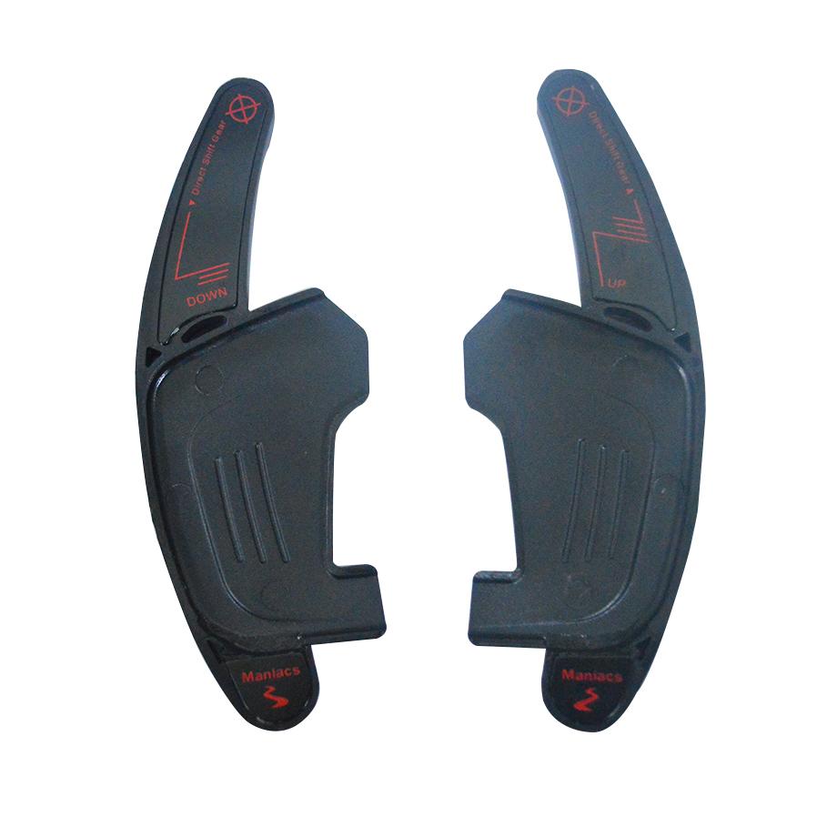 VW Golf 7 GTI Maniacs Paddle Shift Extensions (Black) maxmotorsports