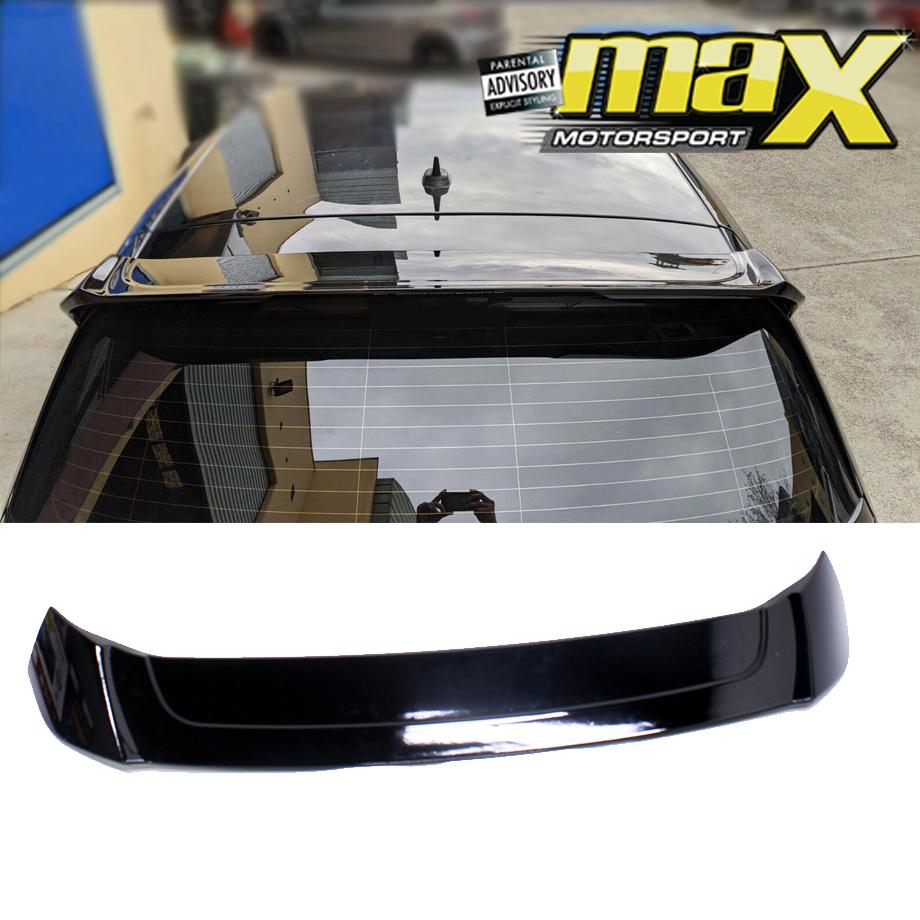 VW Golf 7 GTI Osir Style Gloss Black Roof Spoiler Max Motorsport