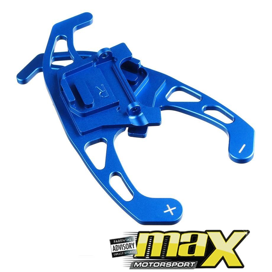 VW Golf 7 GTI Paddle Shift Extensions (Blue) maxmotorsports