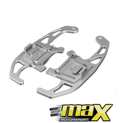 VW Golf 7 GTI Paddle Shift Extensions (Silver) maxmotorsports