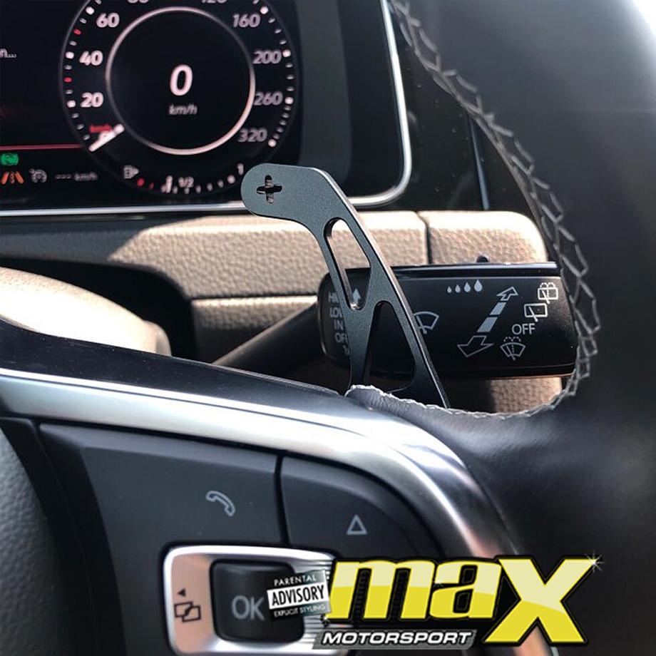 VW Golf 7 GTI Paddle Shift Extensions (Silver) maxmotorsports