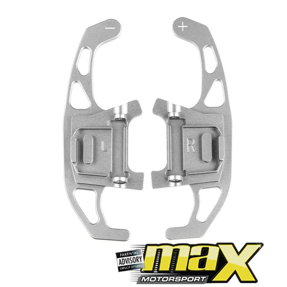 VW Golf 7 GTI Paddle Shift Extensions (Silver) maxmotorsports
