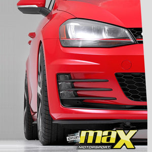 VW Golf 7 GTI Plastic Front Bumper With Fogs Max Motorsport