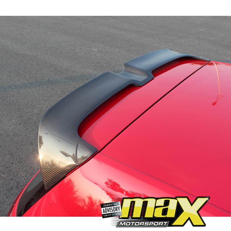 VW Golf 7 GTi Oettinger Style Carbon Fibre Roof Spoiler maxmotorsports