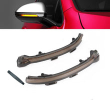 Load image into Gallery viewer, VW Golf 7 Side Mirror Smoked LED Sequential Indicator Light maxmotorsports
