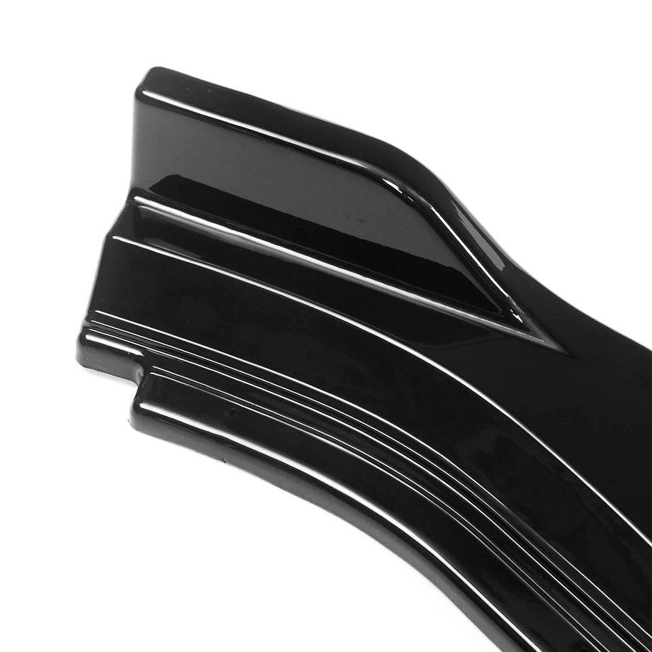 VW Golf 7 TSI 3-Piece Gloss Black Front Spoiler