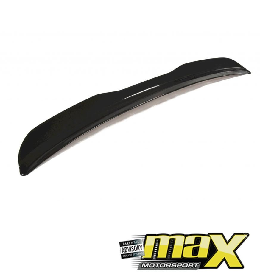 VW Golf 7 TSI Maxton Style Gloss Black Roof Spoiler Extension Max Motorsport